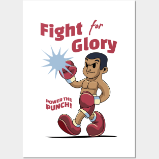 Fight for Glory Boxing Posters and Art